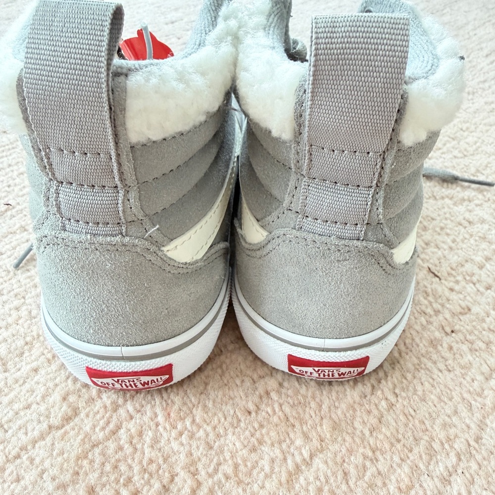 Vans Light Gray High-Top Sneakers - Picture 4 of 7